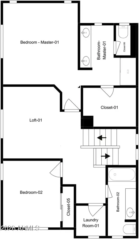 Floorplan - 3726 E Yeager Dr, Gilbert, AZ 85295 photo 1 of 2