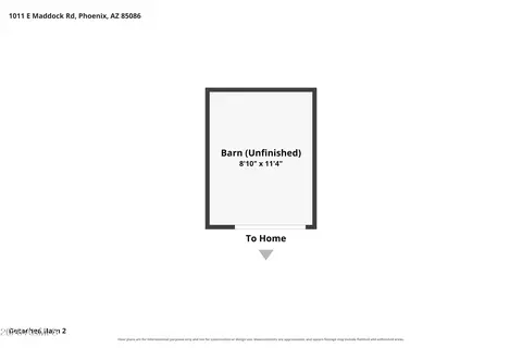 Floorplan - 1011 E Maddock Rd, Phoenix, AZ 85086 photo 3 of 3