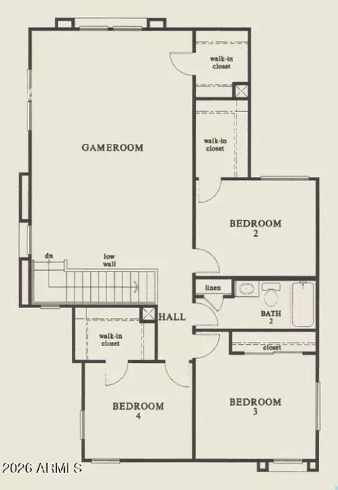 Floorplan - 1075 E Parkview Ct, Gilbert, AZ 85295 photo 2 of 2