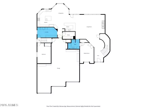 Floorplan - 1748 E Queen Palm Dr, Gilbert, AZ 85234 photo 2 of 6
