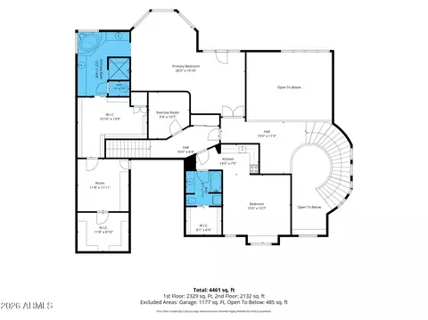 Floorplan - 1748 E Queen Palm Dr, Gilbert, AZ 85234 photo 3 of 6