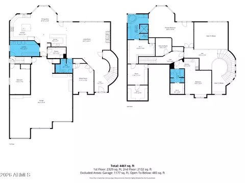 Floorplan - 1748 E Queen Palm Dr, Gilbert, AZ 85234 photo 5 of 6