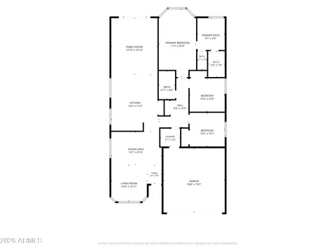 Floorplan - 2271 E Ross Ave, Phoenix, AZ 85024 photo 1 of 1