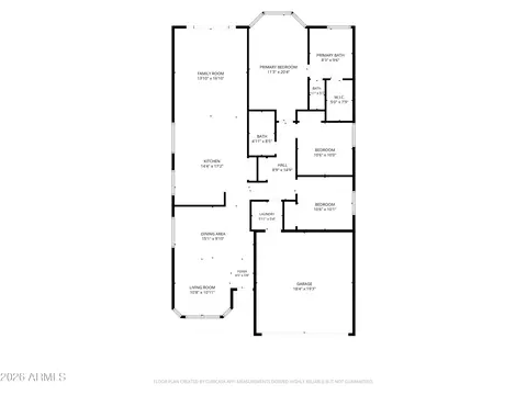 Floorplan - 2271 E Ross Ave, Phoenix, AZ 85024 photo 2 of 2