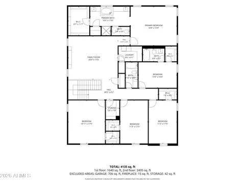 Floorplan - 4743 S Orbit --, Mesa, AZ 85212 photo 2 of 2