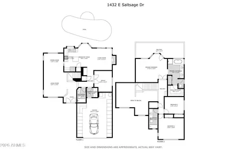 Floorplan - 1432 E Saltsage Dr, Phoenix, AZ 85048 photo 1 of 1