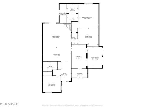 Floorplan - 4017 E Dahlia Dr, Phoenix, AZ 85032 photo 1 of 2