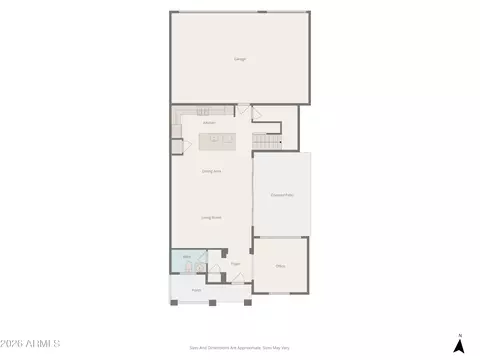 Floorplan - 4126 E Jones St, Gilbert, AZ 85295 photo 1 of 4