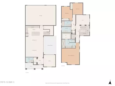 Floorplan - 4126 E Jones St, Gilbert, AZ 85295 photo 3 of 4