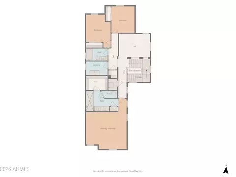 Floorplan - 4126 E Jones St, Gilbert, AZ 85295 photo 2 of 4