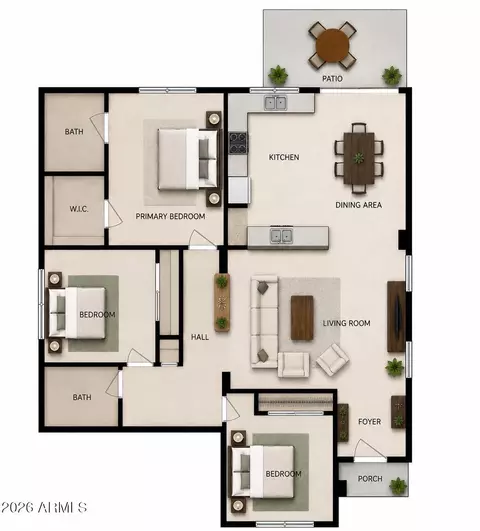 Floorplan - 2196 S Lawther Dr, Apache Junction, AZ 85120 photo 1 of 2