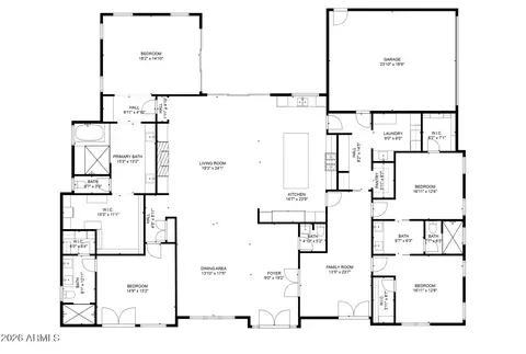 Floorplan - 3301 Elm St, Phoenix, AZ 85018 photo 1 of 1