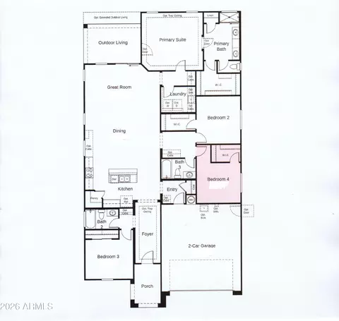 Floorplan - 10001 E Wavelength Ave, Mesa, AZ 85212 photo 2 of 2