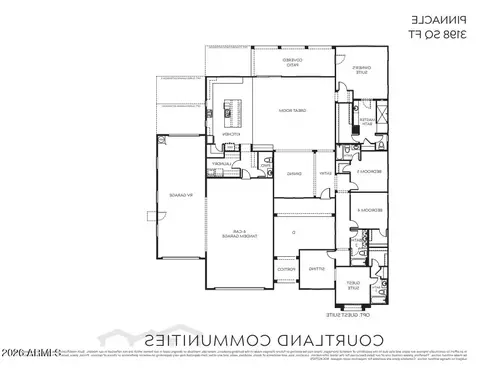 Floorplan - 29405 N 224th Dr, Wittmann, AZ 85361 photo 1 of 1