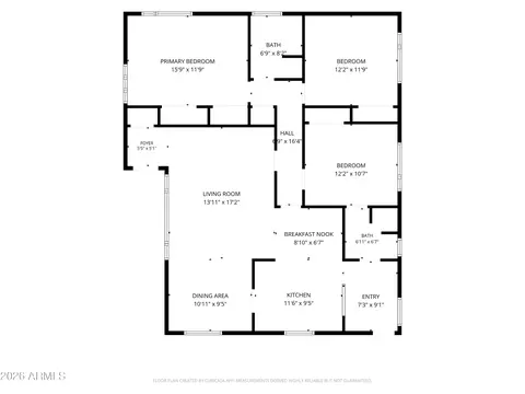 Floorplan - 3609 N 40th St, Phoenix, AZ 85018 photo 1 of 1