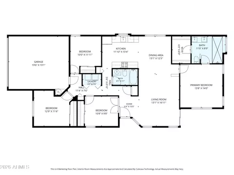 Floorplan - 3862 E Stanford Ave, Gilbert, AZ 85234 photo 1 of 2