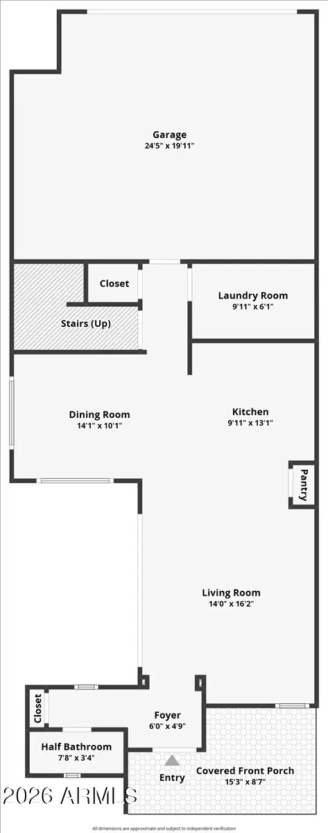 Floorplan - 4141 E Jones St, Gilbert, AZ 85295 photo 1 of 2