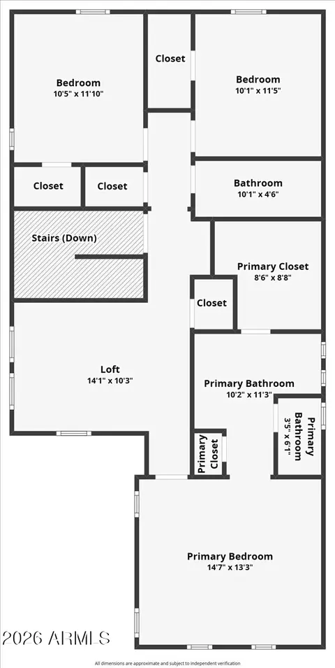 Floorplan - 4141 E Jones St, Gilbert, AZ 85295 photo 2 of 2