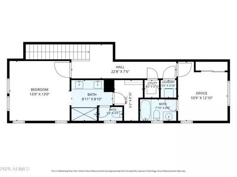 Floorplan - 1676 E Hampton Ln, Gilbert, AZ 85295 photo 8 of 8