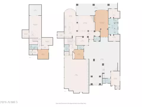 Floorplan - 2529 E Vaughn Ct, Gilbert, AZ 85234 photo 1 of 1