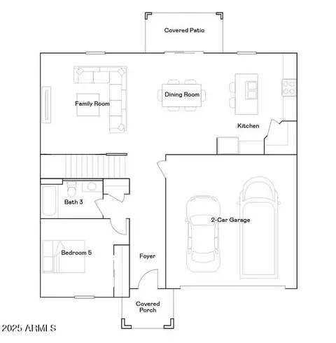 Floorplan - 9614 W Mitchell Dr, Phoenix, AZ 85037 photo 1 of 2