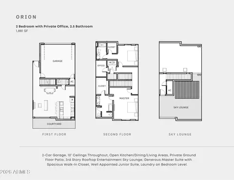 Floorplan - 377 E Windsor Ave #3, Phoenix, AZ 85004 photo 1 of 1