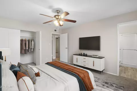 Bedroom - 1260 E Alameda Dr, Tempe, AZ 85282 photo 8 of 9