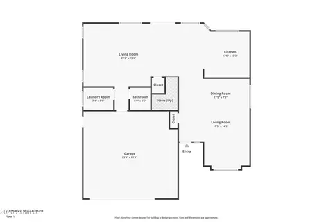 Floorplan - 2336 N Roca --, Mesa, AZ 85213 photo 1 of 2