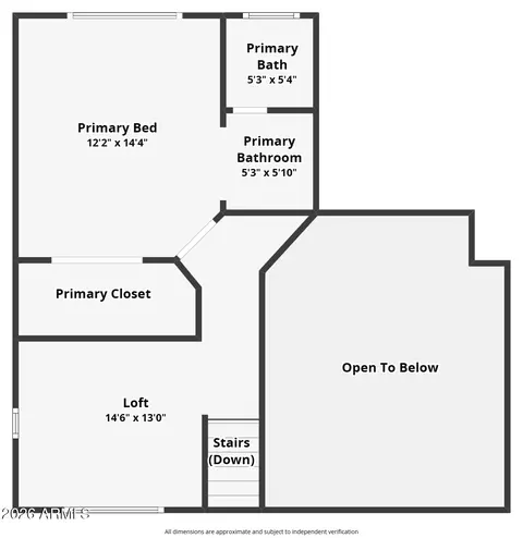 Floorplan - 3826 E Park Ave, Phoenix, AZ 85044 photo 2 of 2