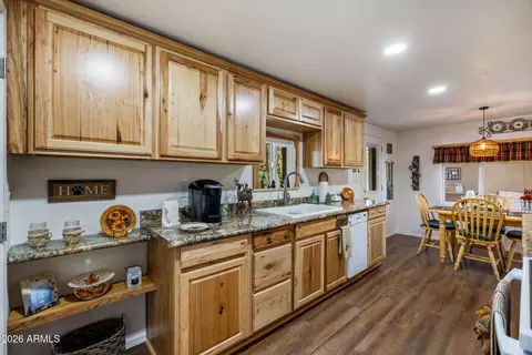 Kitchen - 2976 Pine Rim Rd, Overgaard, AZ 85933 photo 3 of 4