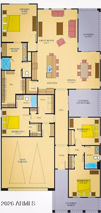 Floorplan - 9852 E Texas Ave, Mesa, AZ 85212 photo 2 of 2