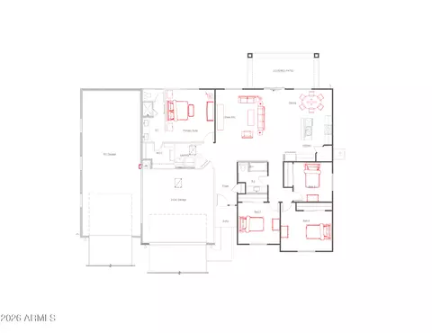 Floorplan - 39026 N 9th Ave, Phoenix, AZ 85086 photo 1 of 2