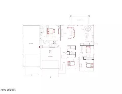 Floorplan - 39026 N 9th Ave, Phoenix, AZ 85086 photo 2 of 2