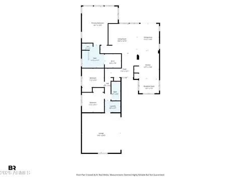 Floorplan - 5016 E Robin Ln, Phoenix, AZ 85054 photo 1 of 1
