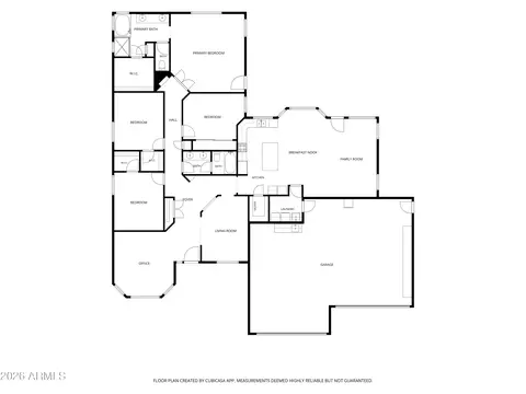 Floorplan - 3785 E Via Del Rancho Rd, Gilbert, AZ 85298 photo 1 of 1
