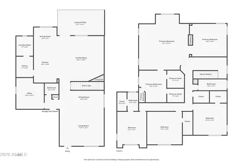 Floorplan - 2003 E Mariposa Grande Ave, Phoenix, AZ 85024 photo 1 of 2