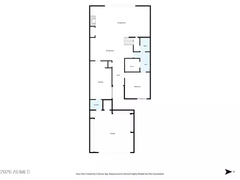Floorplan - 77 E Missouri Ave #57, Phoenix, AZ 85012 photo 2 of 6