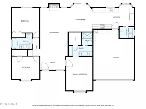 Floorplan - 1350 W Escarpa St, Mesa, AZ 85201 photo 1 of 2