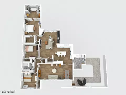Floorplan - 3244 E Weldon Ave, Phoenix, AZ 85018 photo 2 of 4