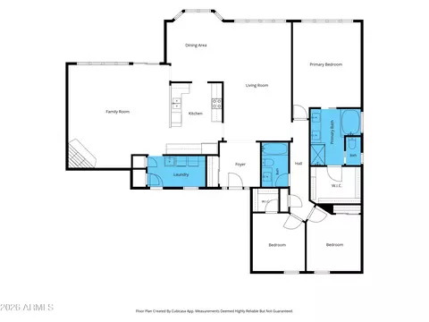 Floorplan - 4032 E Rosemonte Dr, Phoenix, AZ 85050 photo 2 of 3