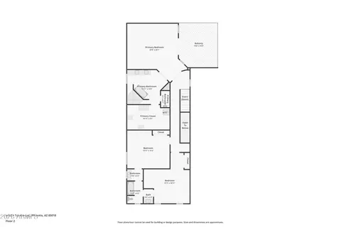 Floorplan - 4410 E Turney Ave, Phoenix, AZ 85018 photo 5 of 6