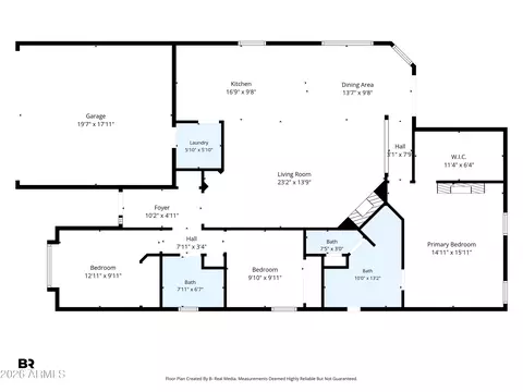 Floorplan - 1921 E Siesta Ln, Phoenix, AZ 85024 photo 1 of 1