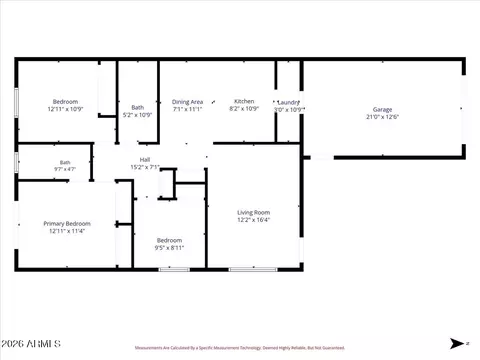 Floorplan - 1837 E Intrepid Ave, Mesa, AZ 85204 photo 1 of 1