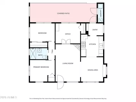 Floorplan - 2218 N 21st Pl, Phoenix, AZ 85006 photo 2 of 2