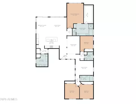 Floorplan - 1816 E Fallen Leaf Ln, Phoenix, AZ 85024 photo 1 of 1