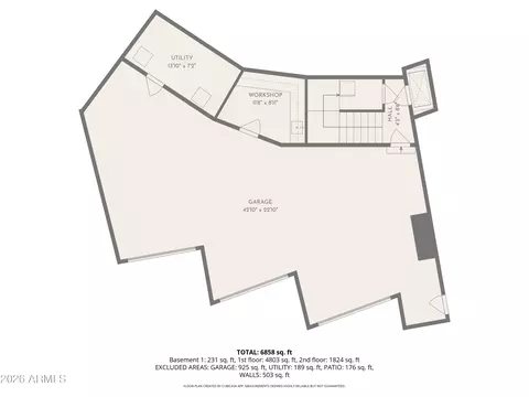Floorplan - 2106 E Kaler Dr, Phoenix, AZ 85016 photo 1 of 2