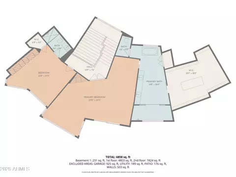 Floorplan - 2106 E Kaler Dr, Phoenix, AZ 85016 photo 2 of 2