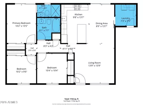 Floorplan - 4101 E Calavar Rd, Phoenix, AZ 85032 photo 1 of 1