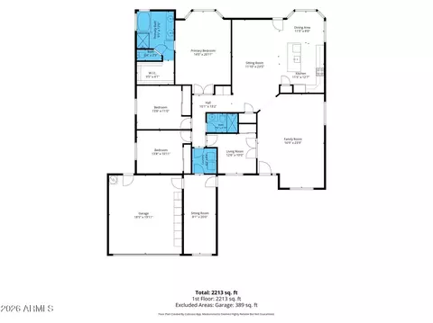Floorplan - 1783 E Arabian Dr, Gilbert, AZ 85296 photo 1 of 2