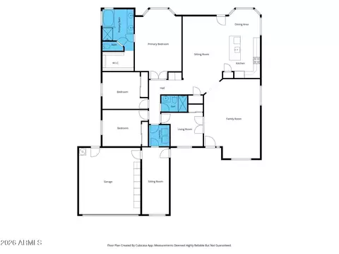 Floorplan - 1783 E Arabian Dr, Gilbert, AZ 85296 photo 2 of 2